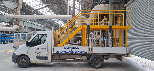Maintenance de machine de tôlerie